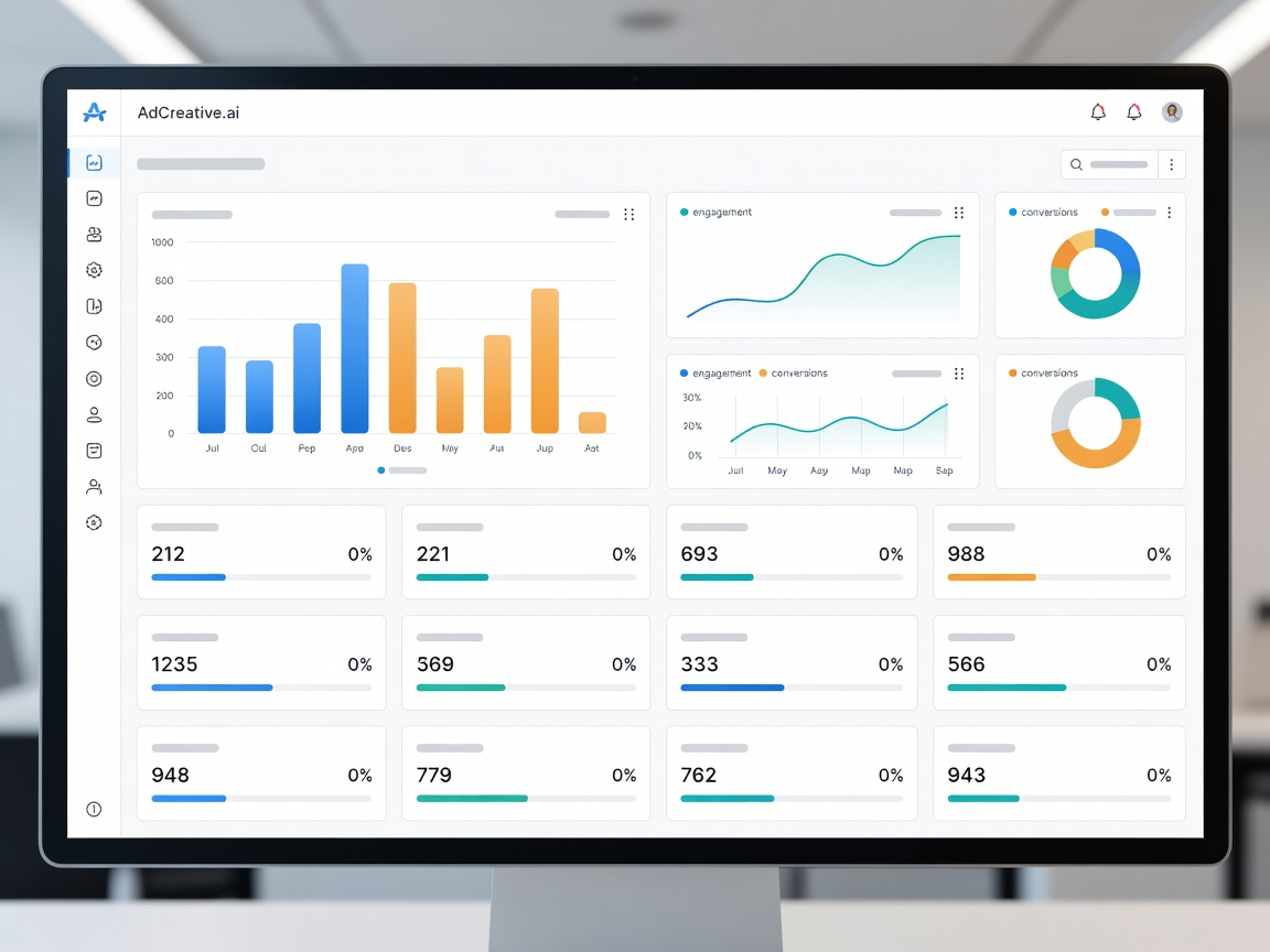 AdCreative.ai Dashboard Screenshot