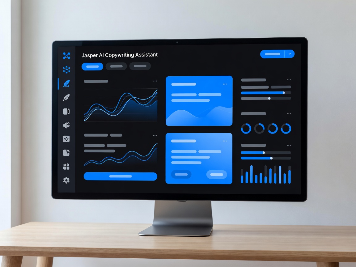 Jasper AI Copywriting Assistant Interface
